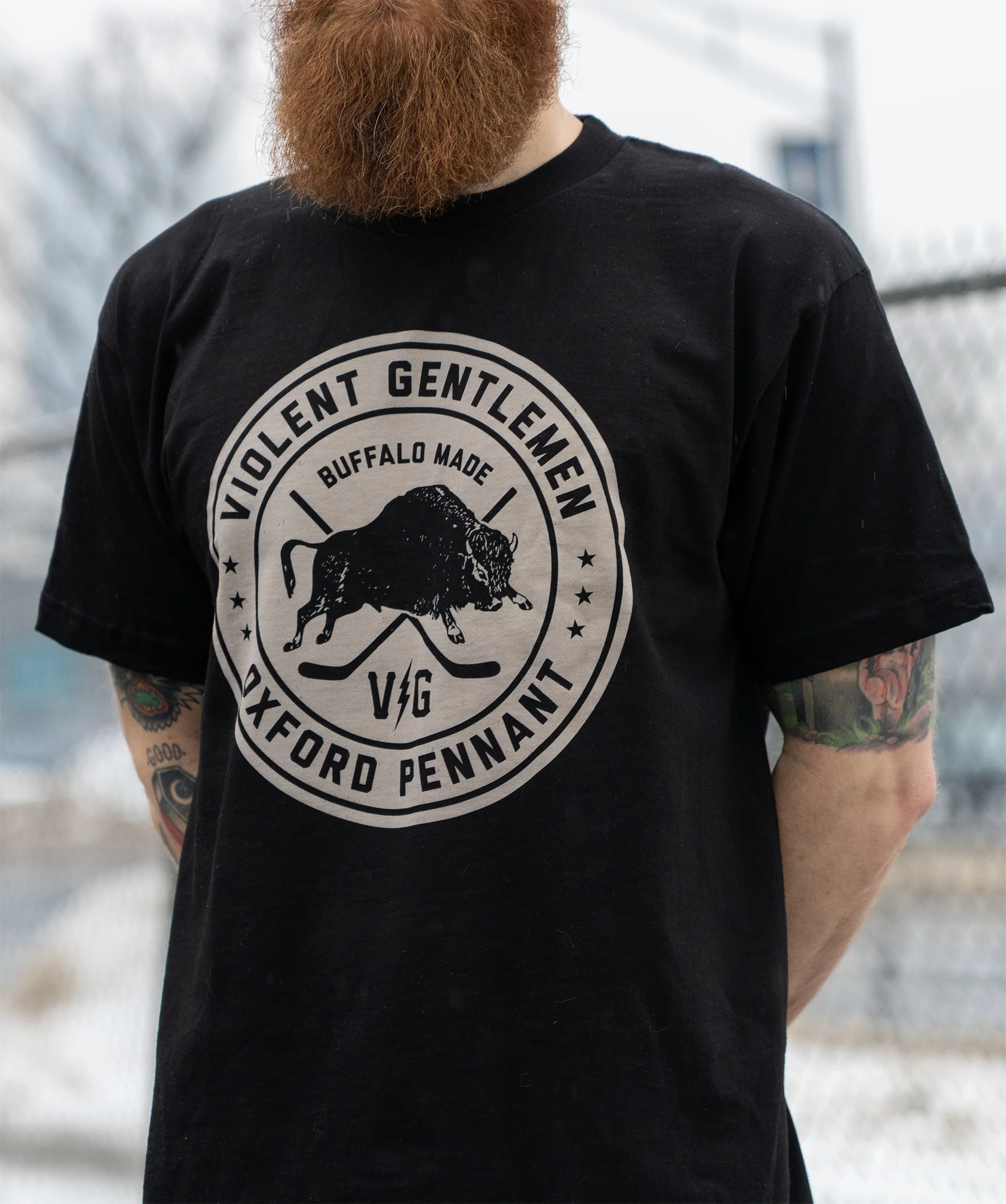 Violent Gentlemen Hockey Club T-Shirt - Image 4